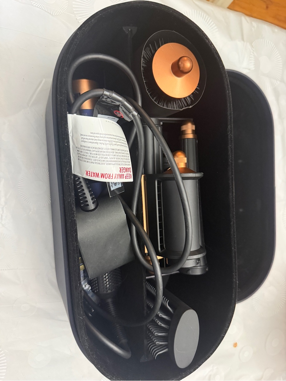 Dyson Multi-Attachment Black and Copper Styling Set